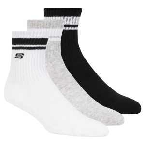 Skechers 3 Pack Boys' Crew Socks