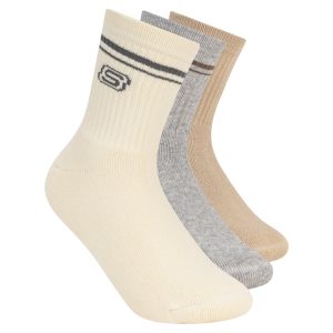 Skechers 3 Pack Boys' Low Crew Socks