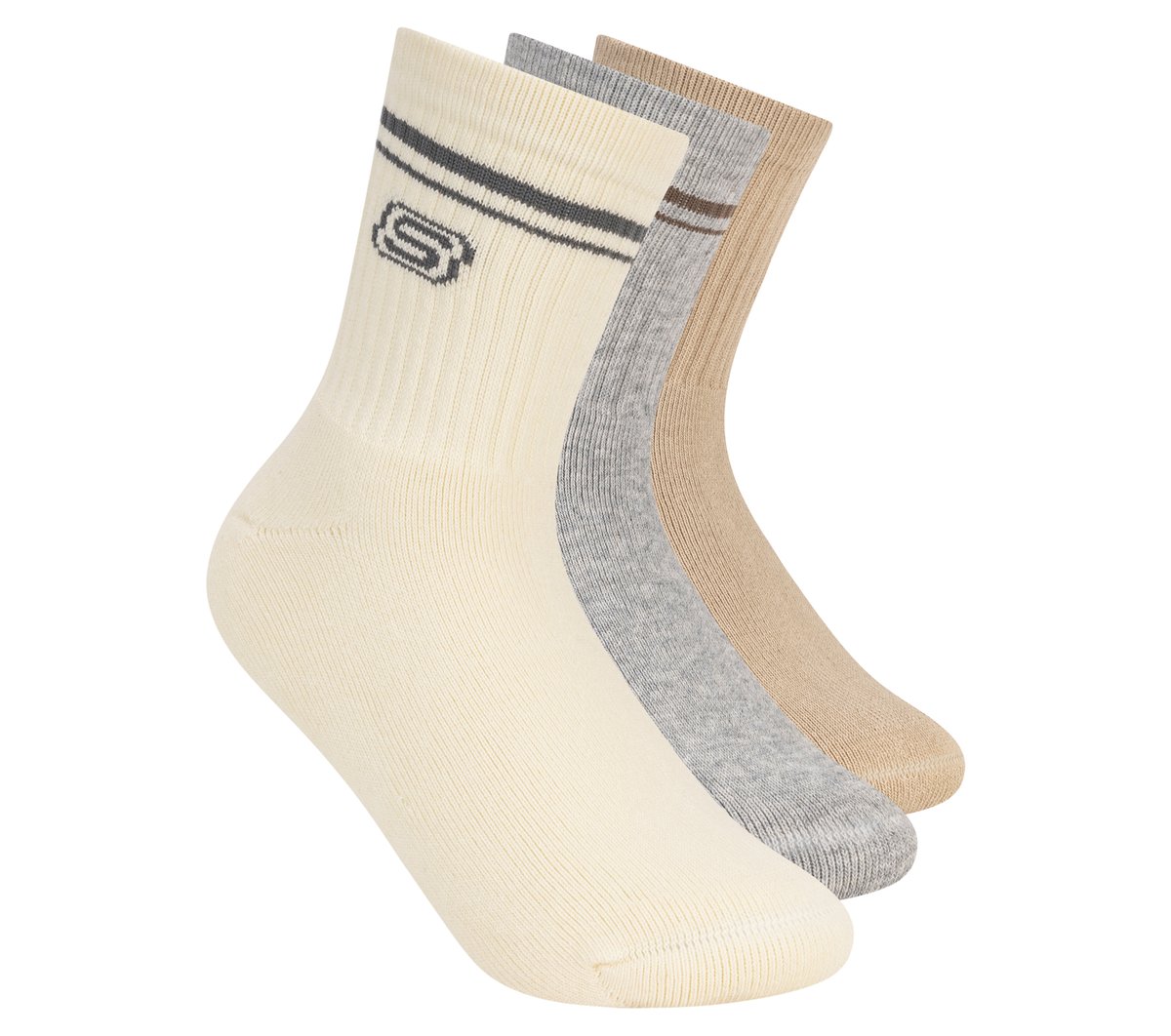 Skechers 3 Pack Boys' Low Crew Socks
