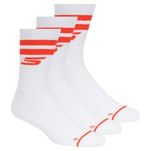Skechers 3 Pack Men's Performance Pickleball Crew Socks