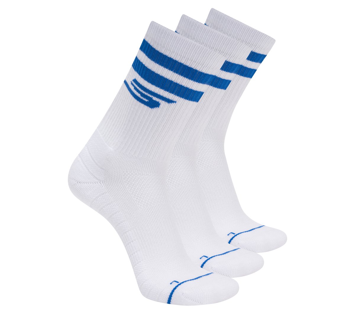 Skechers 3 Pack Men's Performance Pickleball Crew Socks