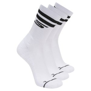 Skechers 3 Pack Men's Performance Pickleball Crew Socks