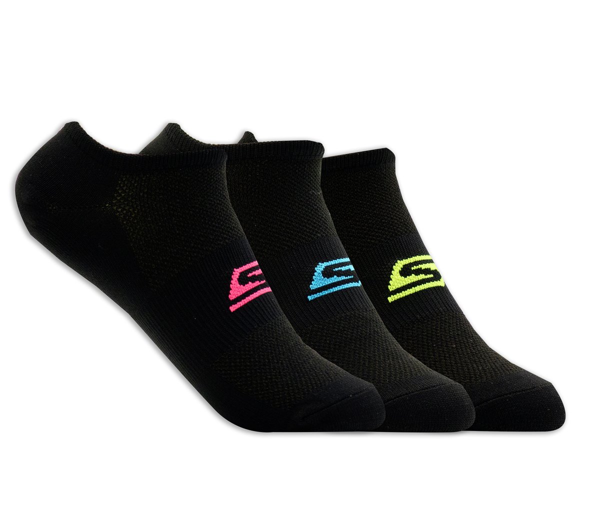 Skechers 3 Pack No Show Stretch Socks