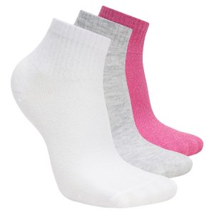 Skechers 3 Pack Quarter Crew Socks