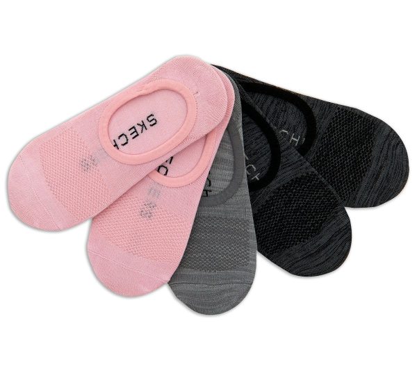 Skechers 5 Pack Women's Liner Socks
