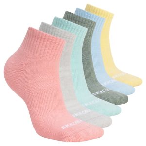 Skechers 6 Pack Core Quarter Medium Socks