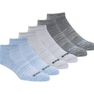 Skechers 6 Pack Low Cut Non Terry Socks