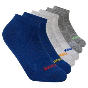Skechers 6 Pack Low Cut Non Terry Socks