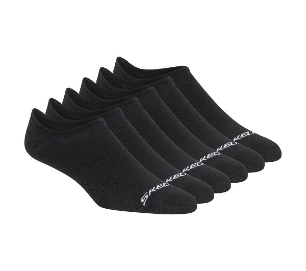 Skechers 6 Pack Men's Sneaker Liner Socks