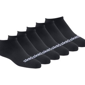 Skechers 6 Pack No Show Cotton Socks