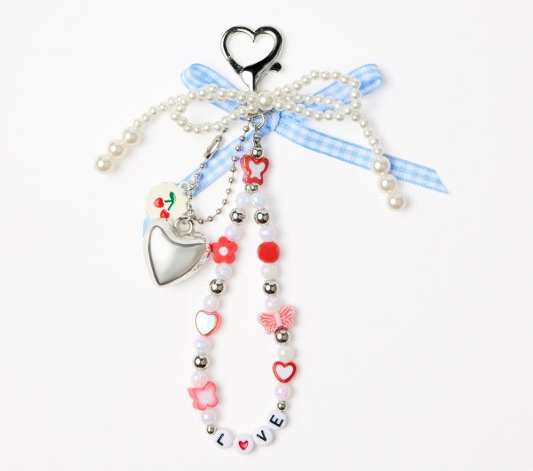 Skechers Bag Charm - Pearl Butterfly
