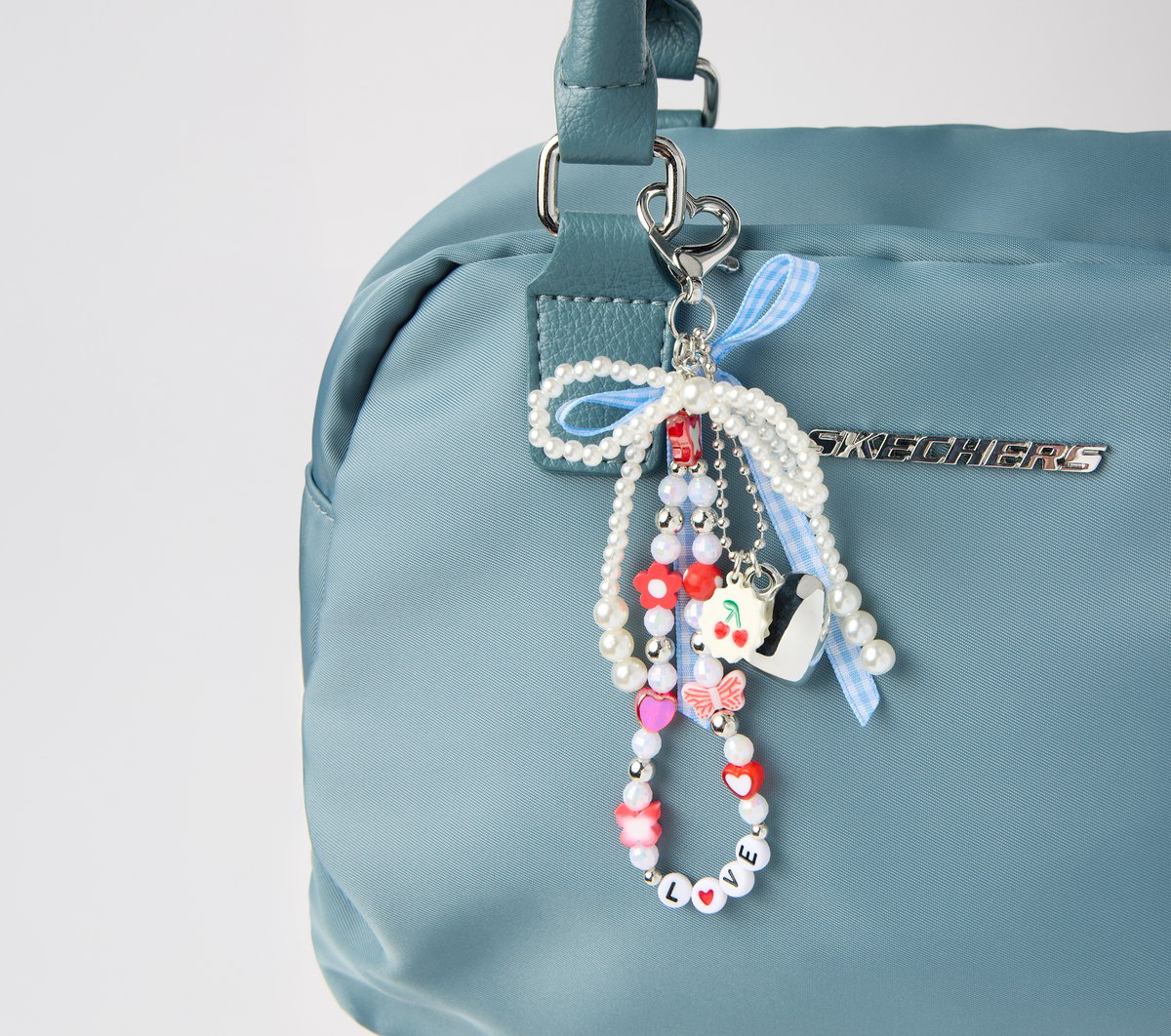 Skechers Bag Charm - Pearl Butterfly