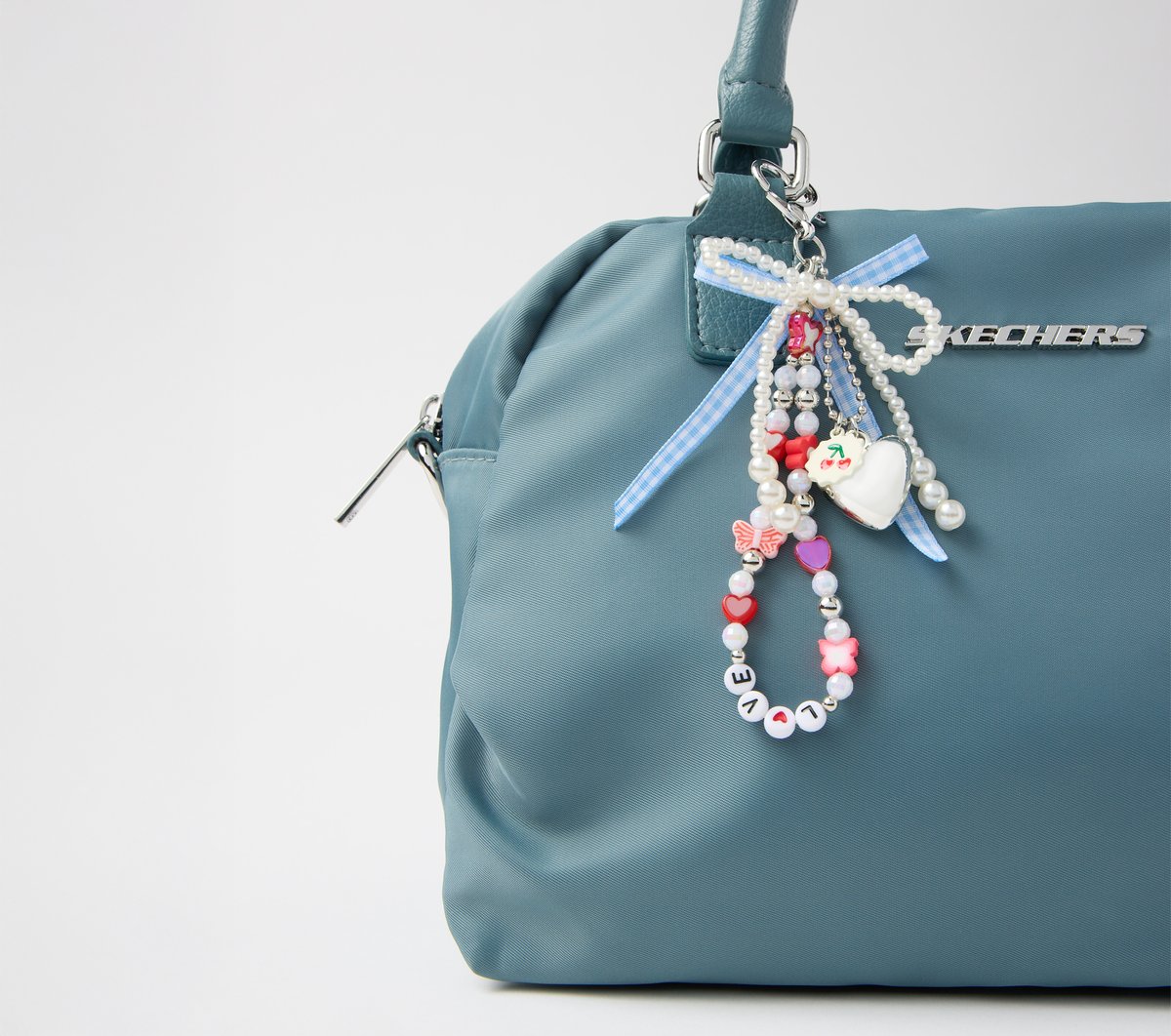 Skechers Bag Charm - Pearl Butterfly