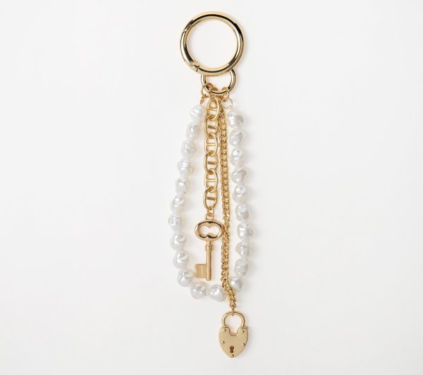 Skechers Bag Charm - Pearl Lock And Key