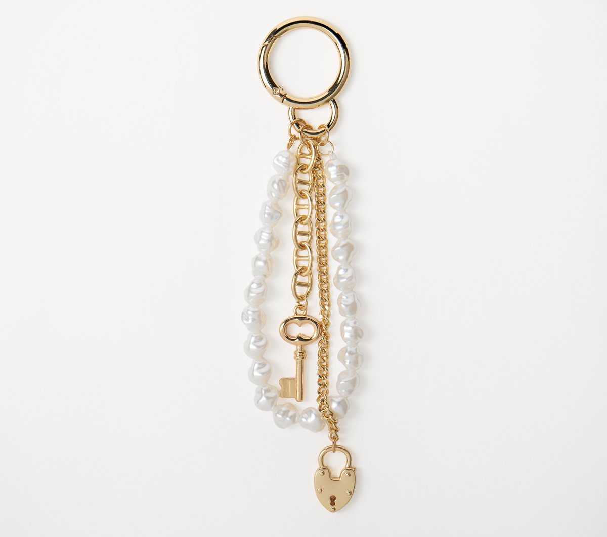 Skechers Bag Charm - Pearl Lock And Key