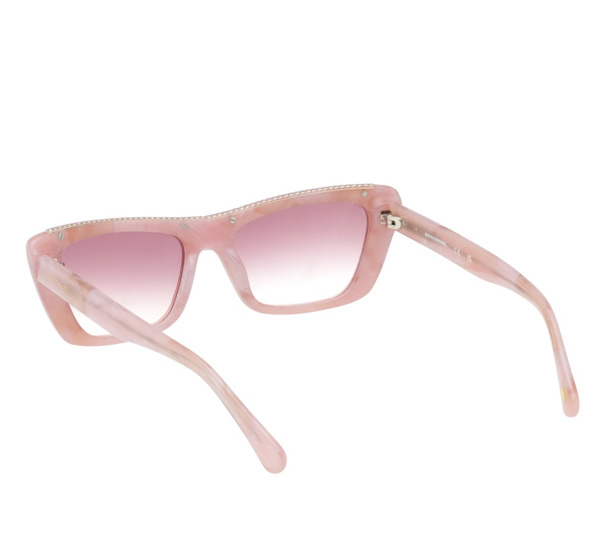 Skechers Elevated Cateye Marble Gradient Sunglasses