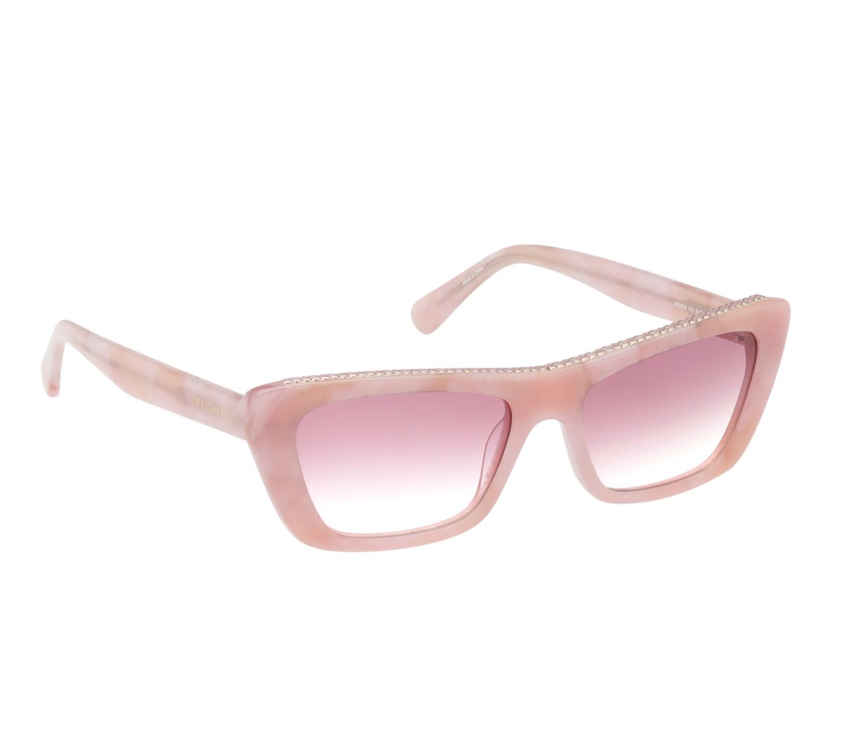 Skechers Elevated Cateye Marble Gradient Sunglasses
