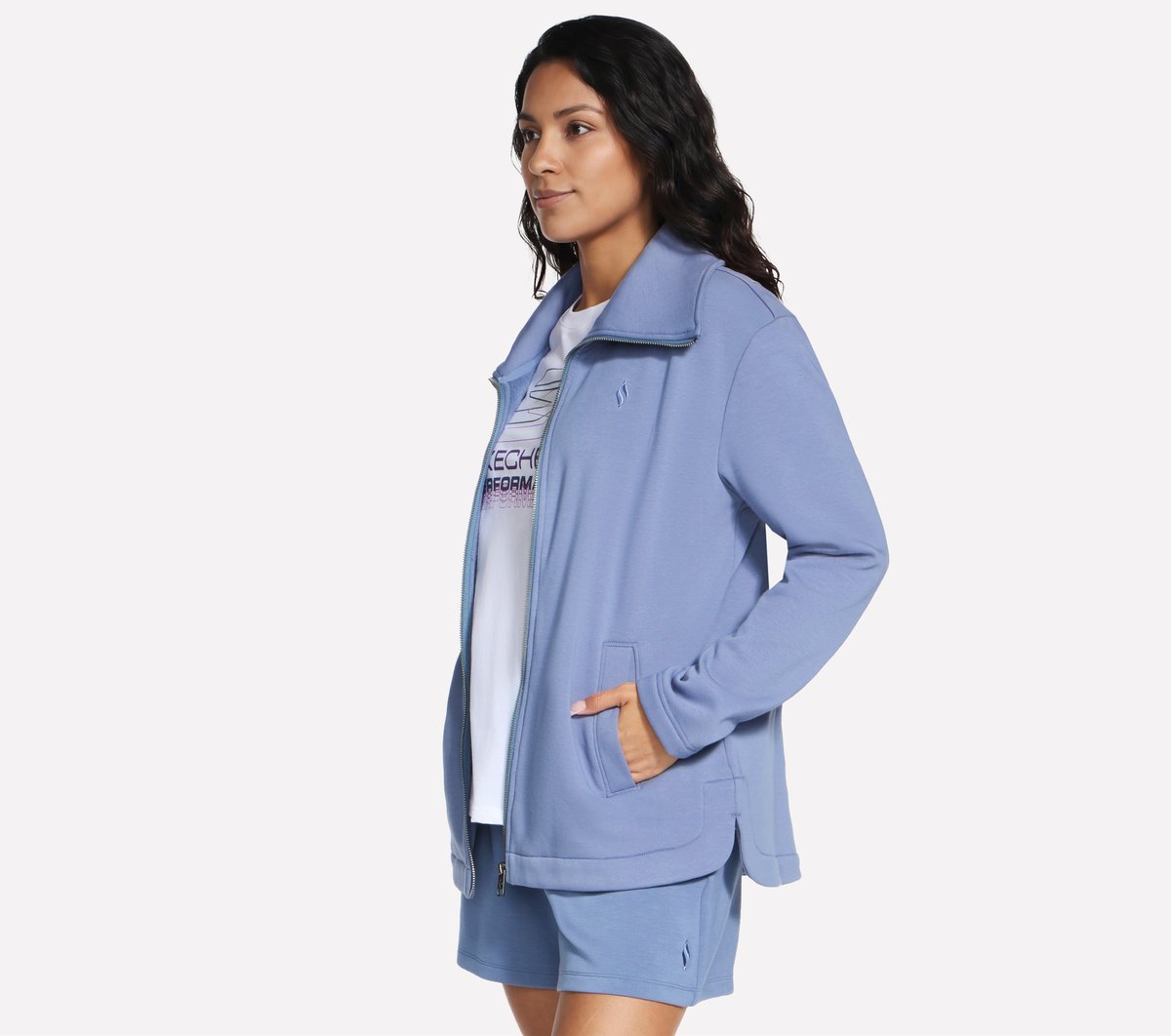 Skechers GO SNUGGLE Tunic Full Zip Jacket