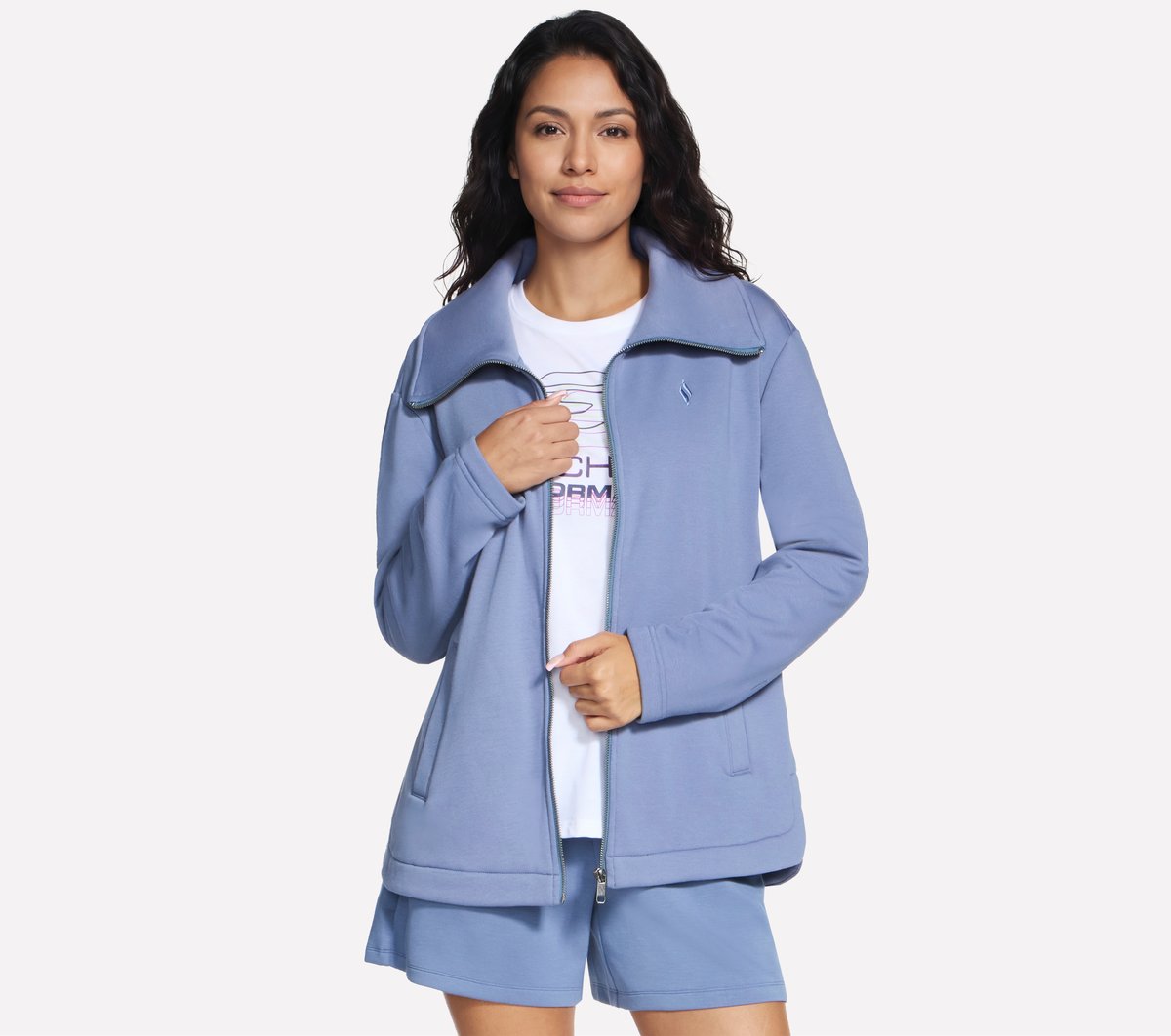 Skechers GO SNUGGLE Tunic Full Zip Jacket