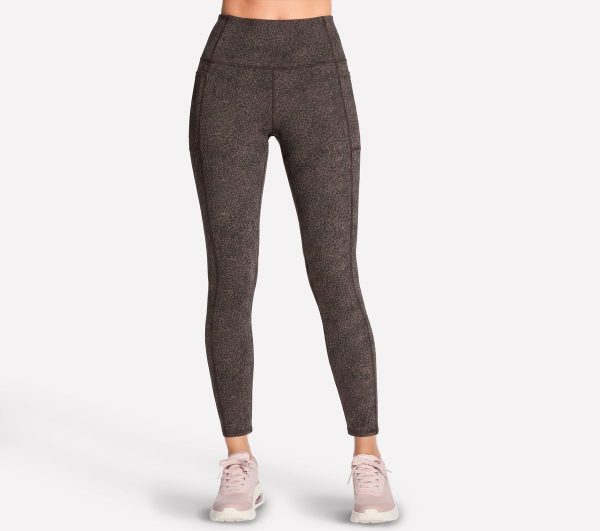 Skechers GO WALK Printed Full Length High-Waisted Legging