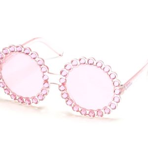 Skechers Round Rhinestone Sunglasses