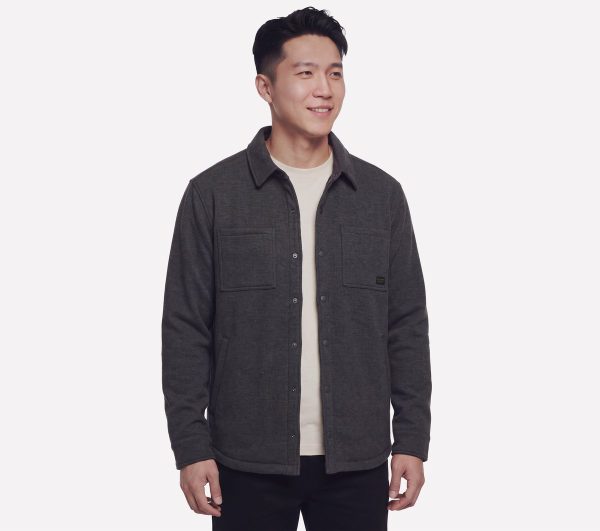 Skechers Sherpa Lined Quilted Jacket
