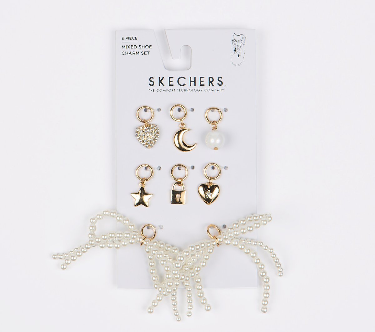 Skechers Shoelace Charm Set - Pearl
