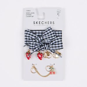 Skechers Shoelaces With Charm Set - Gingham