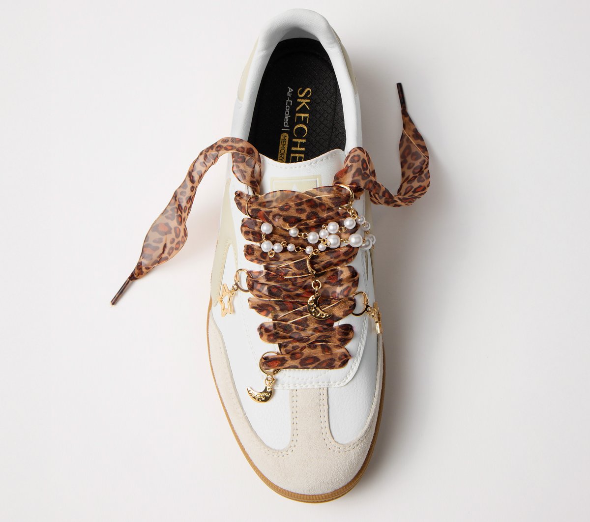 Skechers Shoelaces With Charm Set - Leopard