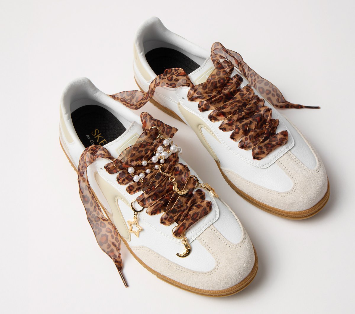 Skechers Shoelaces With Charm Set - Leopard