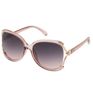 Skechers Square Crystal Smoke Sunglasses