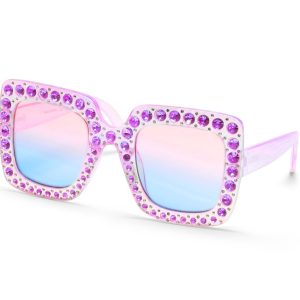 Skechers Square Rhinestone Sunglasses