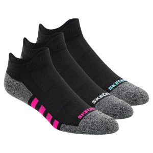 Skechers Work: Lowcut Heel Tab Socks - 3 Pack