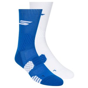 Skechers 2 Pack Performance Basketball Crew Socks
