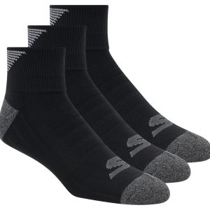 Skechers 3 Pack Men's Half Terry Quarter Crew Socks