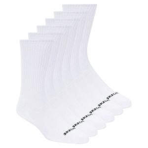 Skechers 6 Pack Large Core Crew Socks