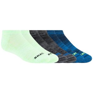 Skechers 6 Pack Low Cut Non Terry Socks