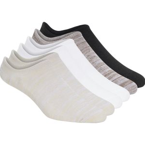 Skechers 6 Pack Men's Sneaker Liner Socks