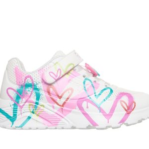Skechers JGoldcrown: UNO Lite - Heart Status