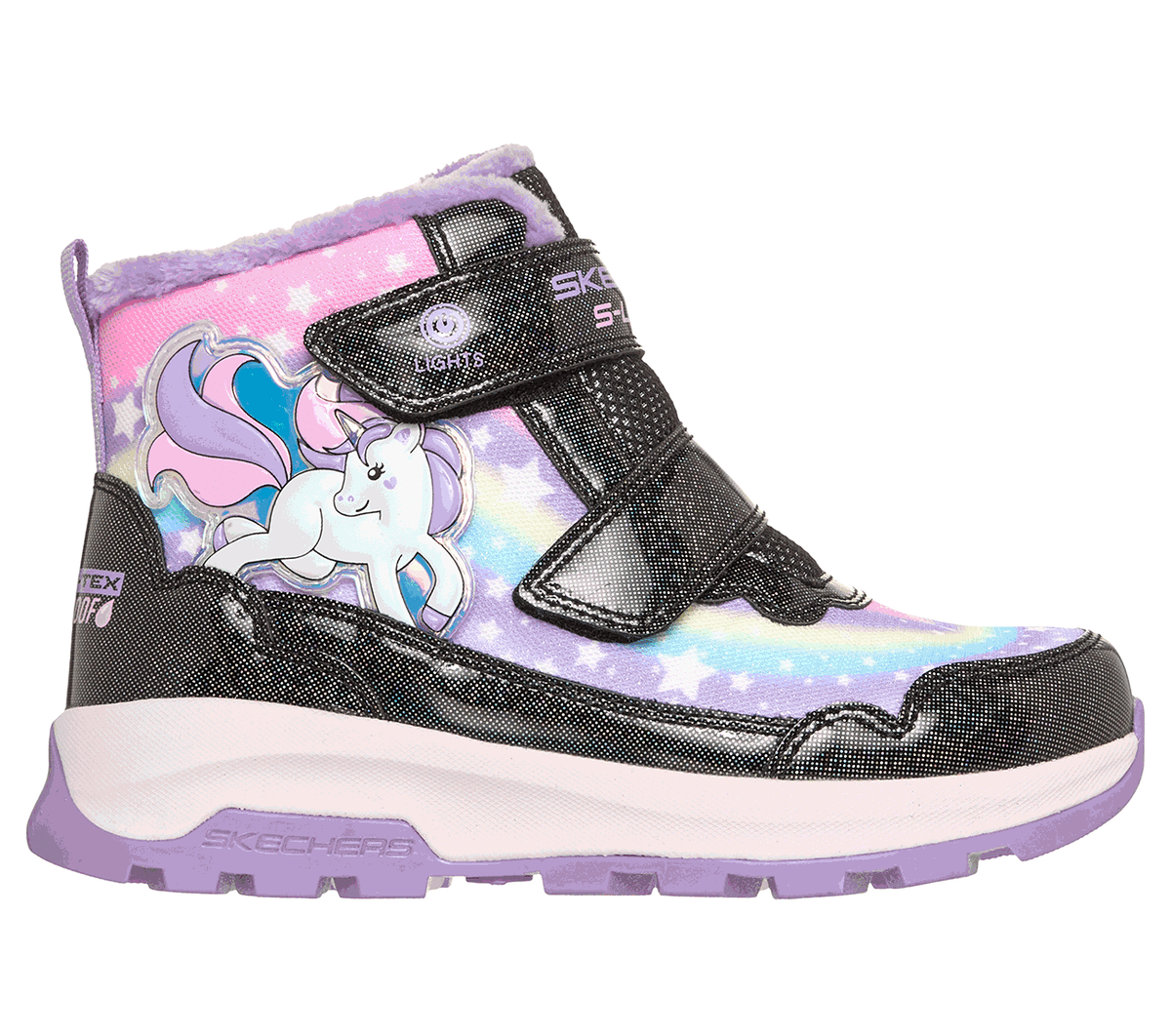 Skechers S-Lights Waterproof: Storm Blazer - Snuggle Splash