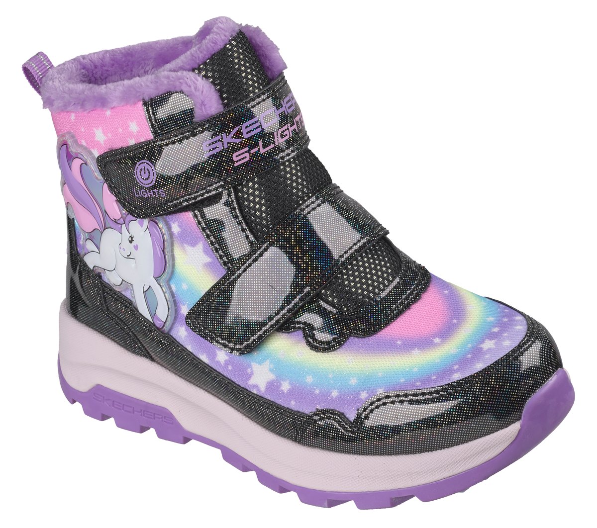 Skechers S-Lights Waterproof: Storm Blazer - Snuggle Splash