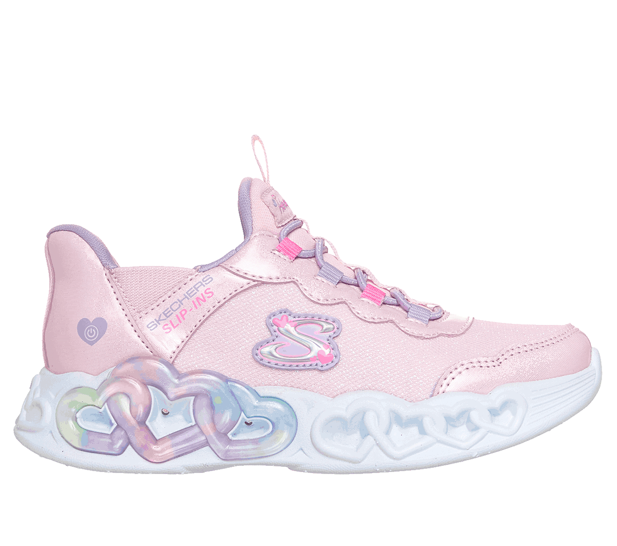 Skechers Slip-ins: Infinite Heart Lights - Sparkle Heart