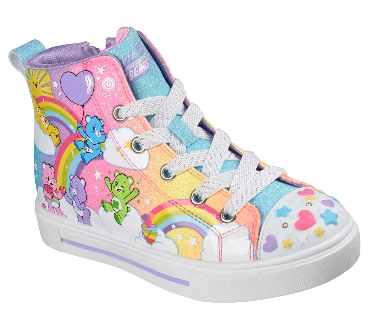 Skechers Twinkle Toes Care Bears: Twinkle Sparks - Forever Care Bears