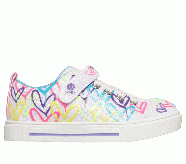 Skechers Twinkle Toes JGoldcrown: Twinkle Sparks - Love Medley