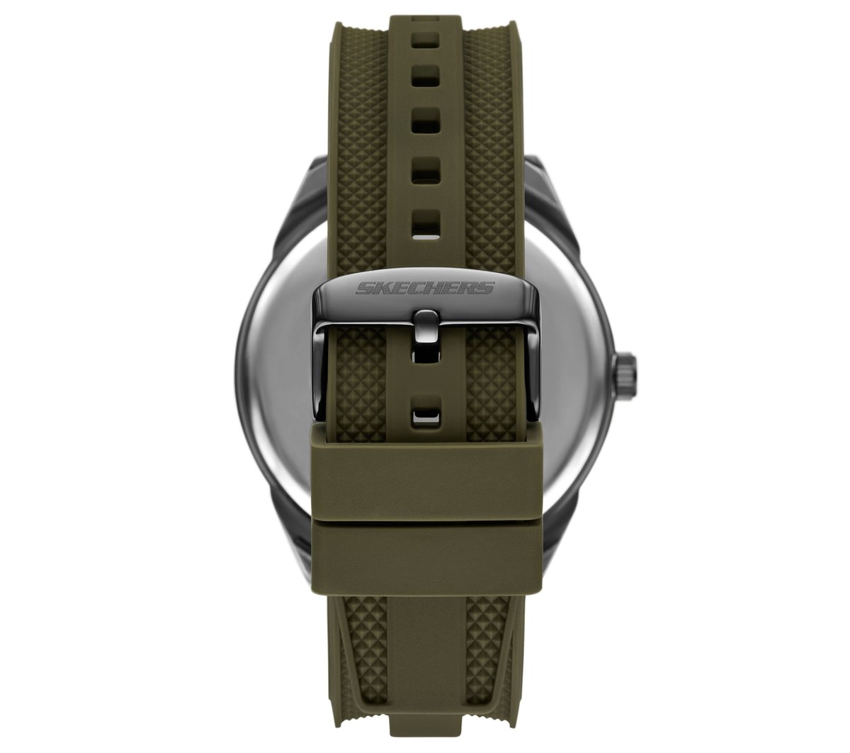 Skechers Gunmetal Nylon Cord Watch Set