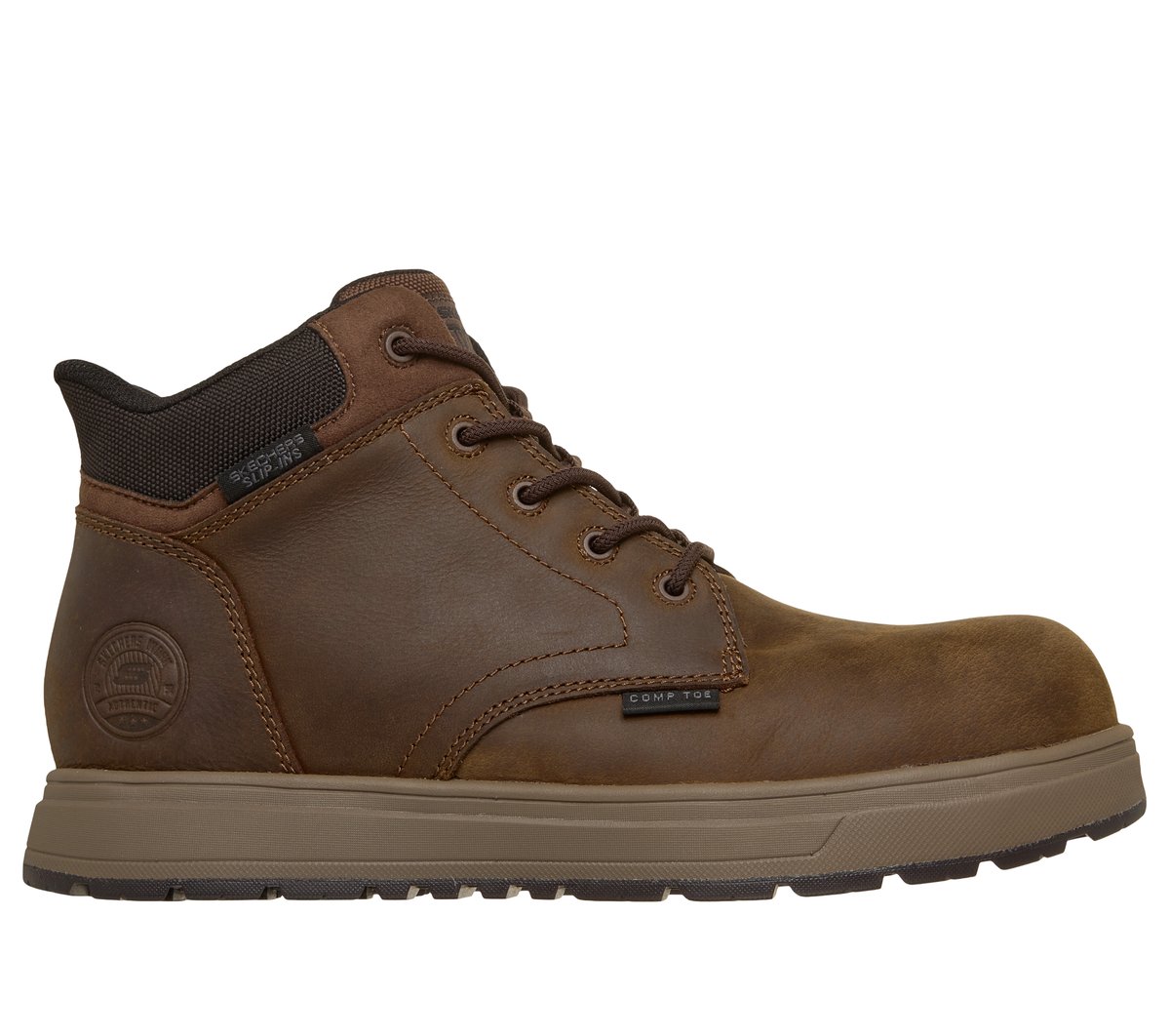Skechers Slip-ins Work Safety Toe: Cliff