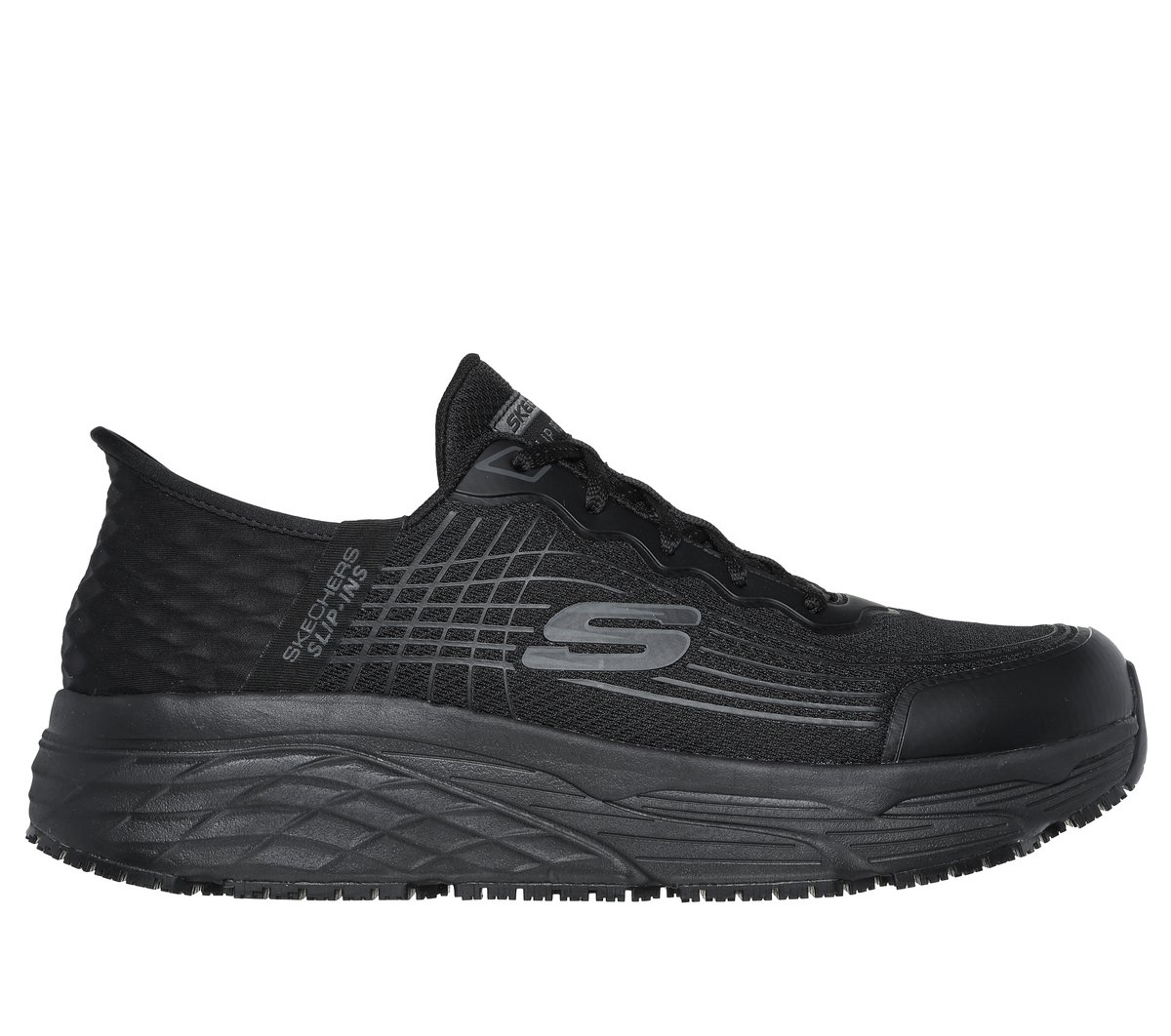 Skechers Slip-ins Work Slip-Resistant Relaxed Fit: Max Cushioning Elite - Remmal