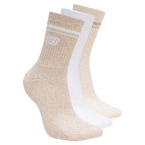 Skechers 3 Pack Women's Low Crew Varsity Socks