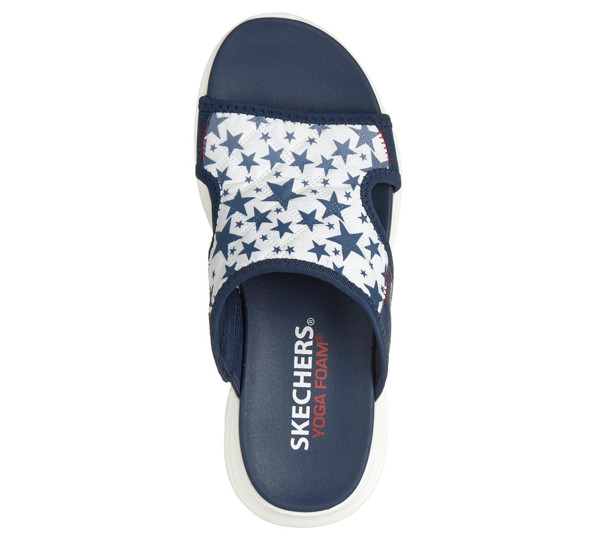 Skechers Contour Foam Sandal - Cozy Fit Americana Aura