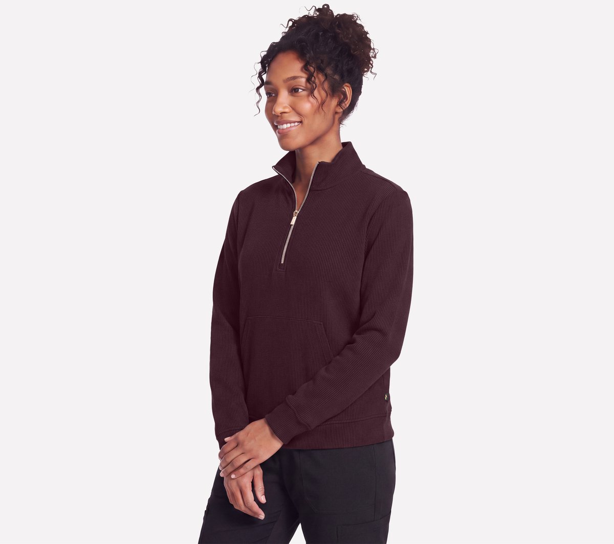 Skechers GO STRETCH Harmony Rib 1/4 Zip